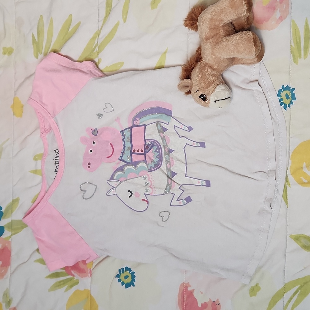 Jumping Beans Peppa Pig  3T Short Sleeve Top